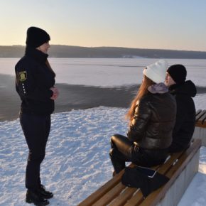 Как вести себя на замерзшем водоеме: патрульные напомнили тернополянам правила