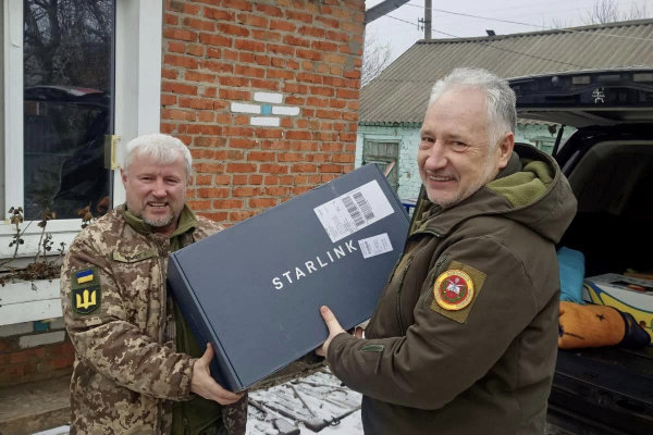 «Starlink», генераторы и медикаменты», - помощь воинам увезло «Боевое Братство Украины»
