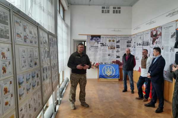 В музее в Тернополе открыли выставку «Филателия войны»