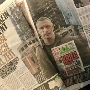 Виталий Кличко в интервью Bild: «Я бы с радостью отправил путина в нокаут»