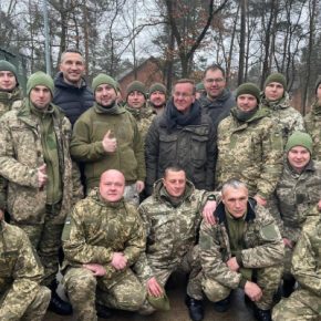 Владимир Кличко пообщался с украинскими бойцами, проходящими обучение в Германии