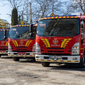 10 новых пожарных автомобилей получили спасатели Тернопольщины