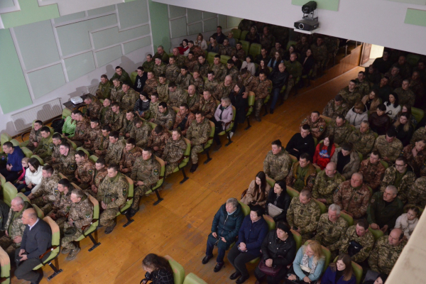 На Тернопольщине организовали концерт для военных