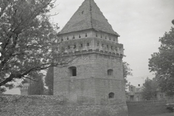 Скалатский замок в 1980-х годах