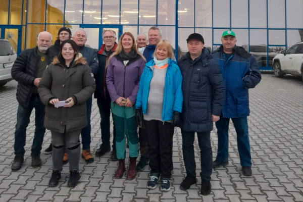  В Трибуховской территориальной общине находилась делегация волонтеров из Норвежского города Сокндаль