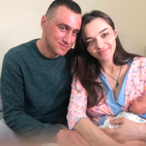 Боец из Тернопольщины приехал с передовой, чтобы увидеть рождение сына