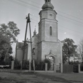 Костел в Борщеве 40 лет назад
