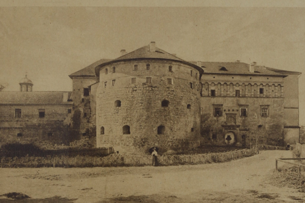 Замки и дворцы Тернопольщины на столетних фото
