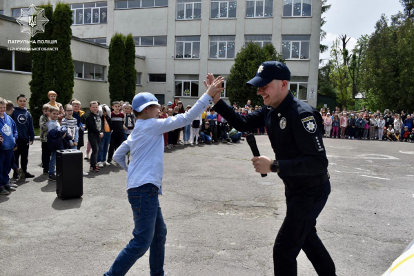 &laquo ;Безопасность на дорогах»: тернопольские полицейские проводят уроки для школьников