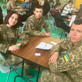 Учащиеся Тернопольского колледжа приняли участие в интеллектуальном турнире «Вместе к победе»