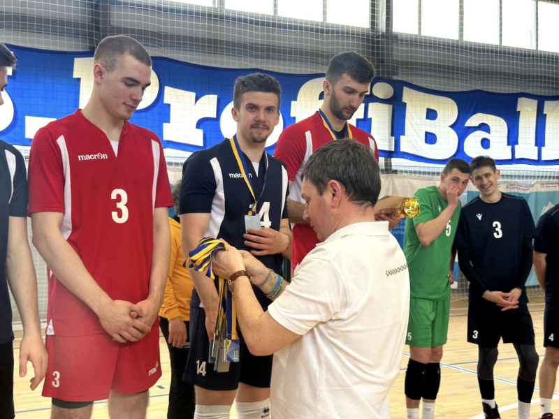 Волейбольная команда ТНПУ – призеры XVIII Универсиады Украины