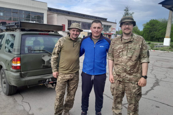 Волонтеры Борсуковской общины посетили бойцов на фронте