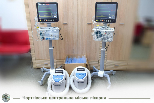 Больница на Тернопольщине получила оборудование из Польши