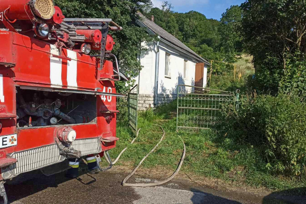 На Тернопольщине во время пожара погиб мужчина