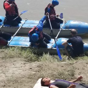 Педагоги из Тернопольщины приняли участие в соревнованиях по спасению пострадавших на воде