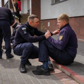 Тернопольских спасателей учили оказывать психологическую помощь Тернопольских спасателей учили оказывать психологическую помощь