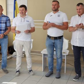 Торжественное награждение футбольных специалистов в ТНПУ