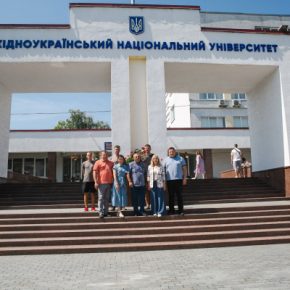 Встреча с латвийскими волонтерами
