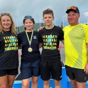 Биатлонистка из Копычинец Татьяна Тарасюк – чемпионка Украины