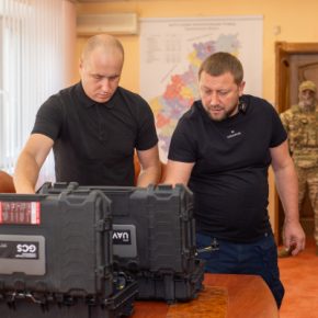 Для бойцов спецподразделений полиции Тернополя передали дроны