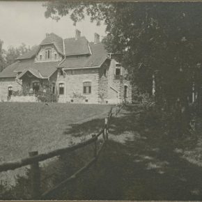 Охотничье имение возле Ягильницы на фото 1930 года.