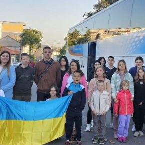 Дети военных из Тернополя уехали на отдых в Польшу