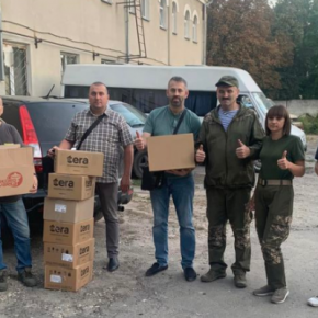 Продукты и лекарства от Украинской команды получили воины на Запорожском, Лиманском и Херсонском направлениях