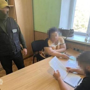 СБУ задержала еще одну коллаборантку на освобожденной части Херсона