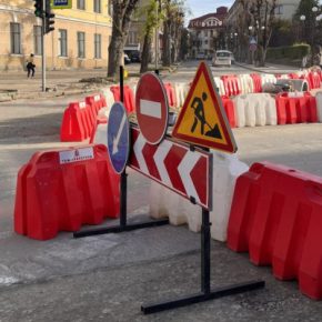 В Тернополе на 15 дней полностью перекрывают улицу Грушевского