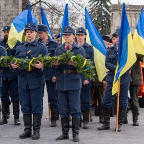 К 105-летию создания ЗУНР в Тернополе состоялось шествие памяти