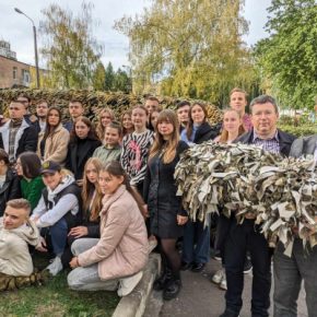 Исторический факультет ТНПУ передал для ВСУ 30 маскировочных сеток