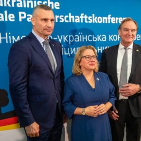 Снабжение оружия, финансовая поддержка: Кличко встретился с президентом Германии и министром экономического сотрудничества