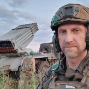 О войне и возрождении Пласта в Чорткове рассказал командир боевой машины БМ-21 "Град" Анатолий Петлированный