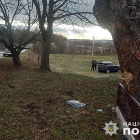 Водитель в тяжелом состоянии: на Тернопольщине автомобиль съехал в кювет и столкнулся с деревом