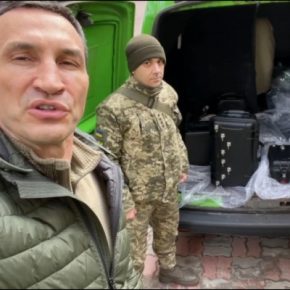 Кличко приобрел для защитников 7 установок РЭБ, они уже отправились на фронт