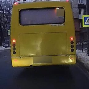 В Тернополе нетрезвый водитель на маршрутке перевозил пассажиров