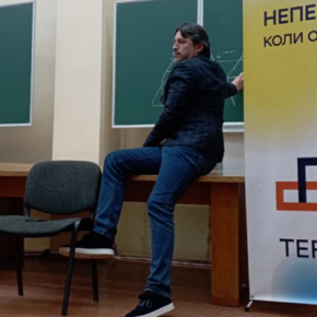 Известный волонтер и общественный деятель Сергей Притула встретился со студентами ЗУНУ в Тернополе