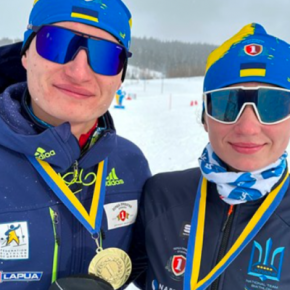 Золото в Тернопольской области: Мандзин и Тарасюк – чемпионы Украины в сингл-миксте