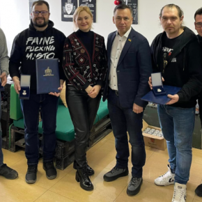 Фестиваль, запретивший в Тернополе, получил почетную награду Верховной Рады Украины