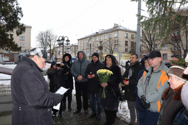 Тернополяне почтили память жертв Холокоста