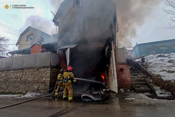 В Борщеве во время пожара погиб человек