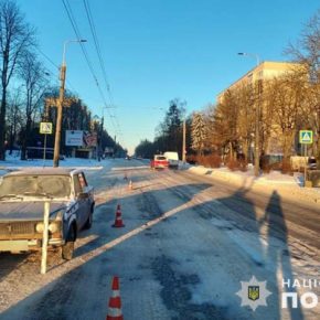 В Тернополе на Лесе Украинки водитель сбил женщину на переходе