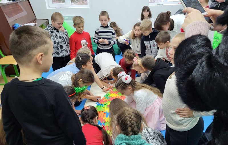 ГО «Обычные люди» реализовало проект «Детское пространство» для Циркуновской ОТГ
