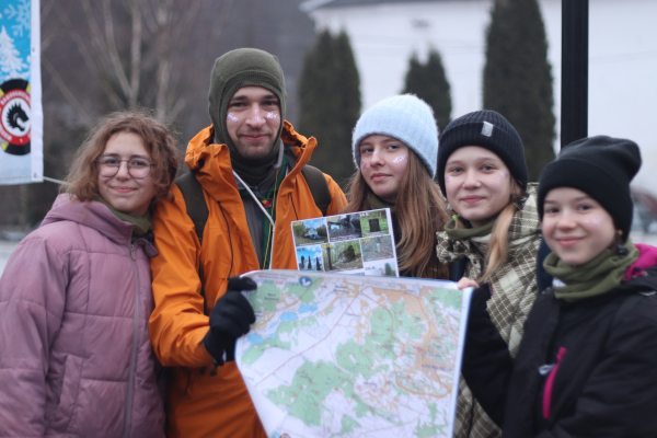 На Тернопольщине соревнований по путешествию «Снегоход 2024»