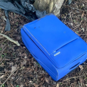 Объявили подозрение мужчине, оставившему чемодан с телом матери в парке в Тернополе