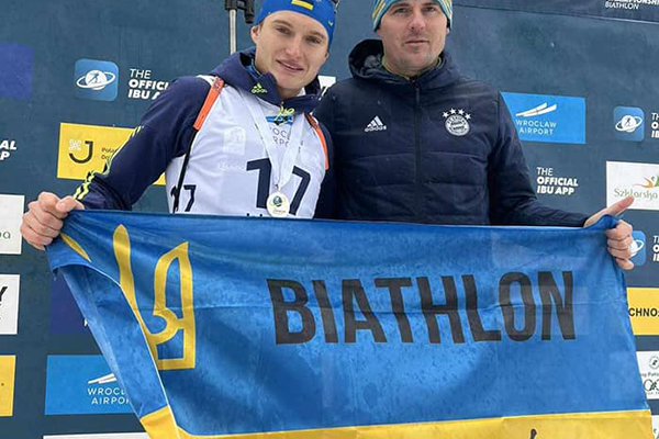 Тернопольский биатлонист получил серебряную Чемпионат Европы