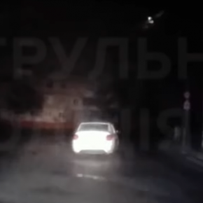 В Тернополе ночью патрульные устроили погоню за пьяным водителем