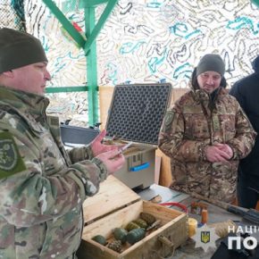 Взрывотехники Тернопольщины принимают участие в учениях по разминированию территорий