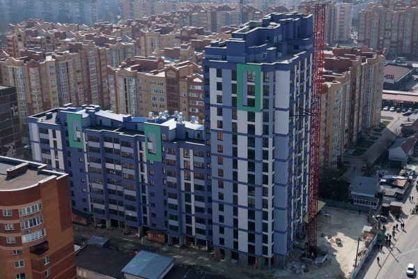 Как в Тернополе строят ЖК Manhattan