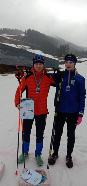 Спортсмены из Тернопольщины стали призерами чемпионата Украины лыжного двоеборья